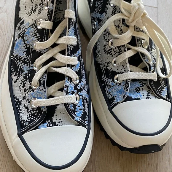 ✨RESTOCK ✨ CONVERSE JACQUARD RUN STAR HIKE HI - WOMENS SIZE LISTED ✏️ - Picture 7 of 10